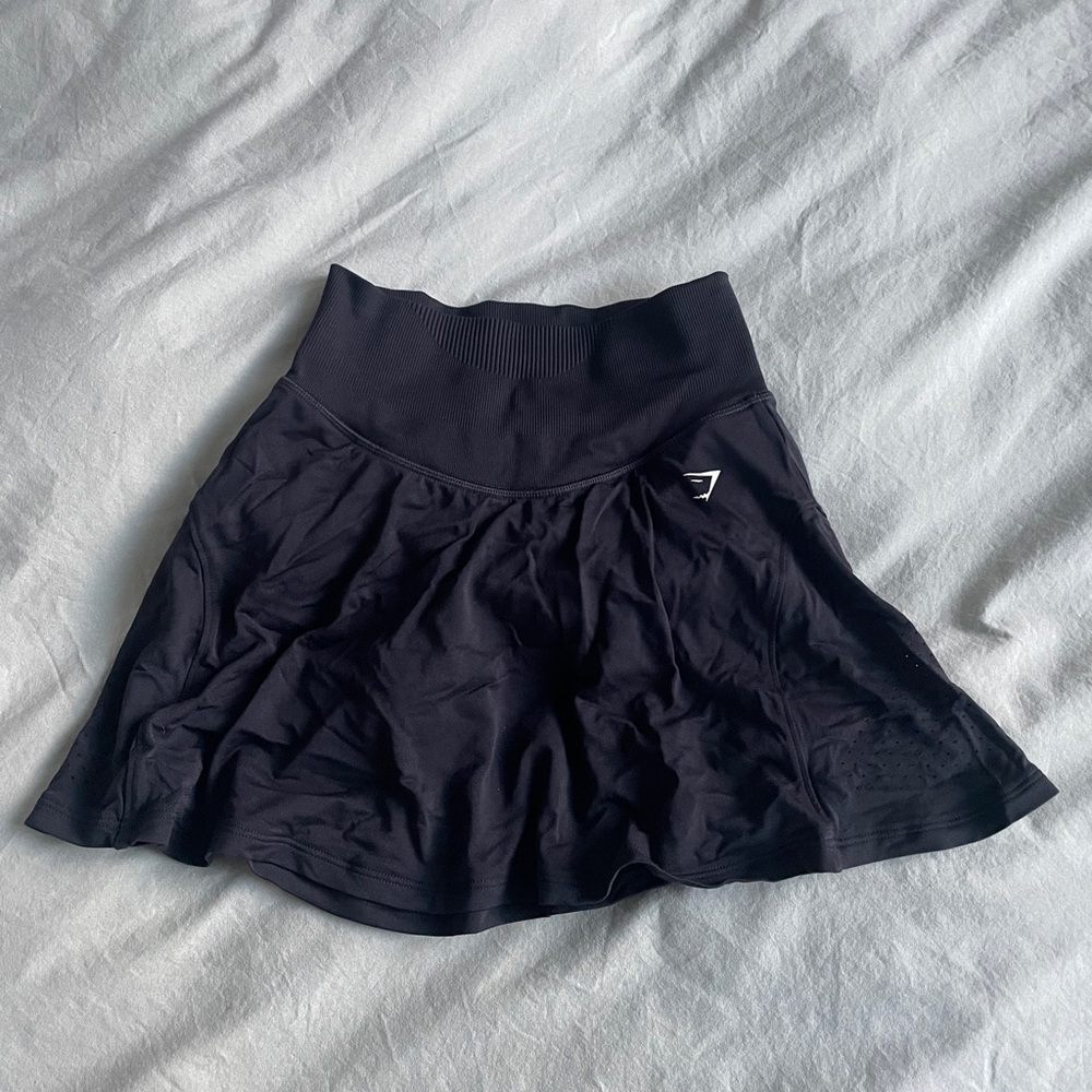 Gymshark Black Skater Skirt